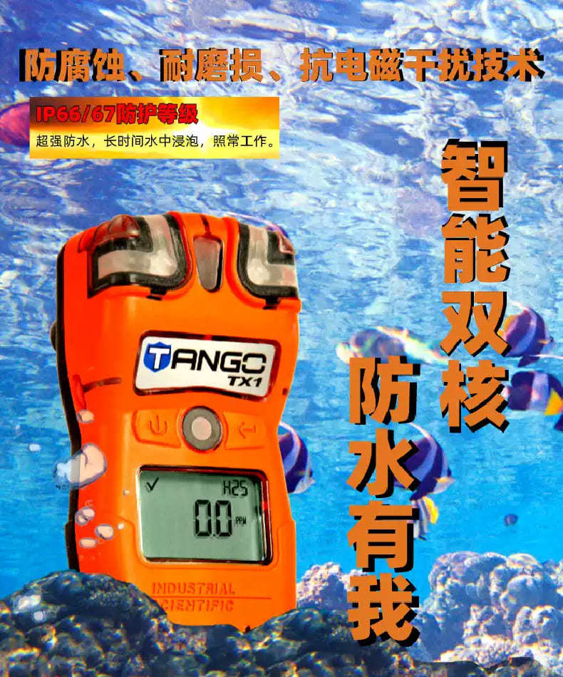 英思科（ISC） TANGO TX1 便携式单一气体检测仪